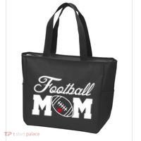 Love Football Mom Cute Gameday Tote Bag thumb 3