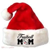 Love Football Mom Cute Gameday Santa Hat thumb 0