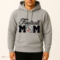 Love Football Mom Cute Gameday Hoodie thumb 2