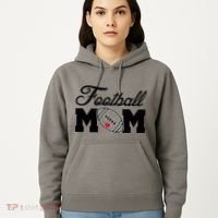 Love Football Mom Cute Gameday Hoodie thumb 5