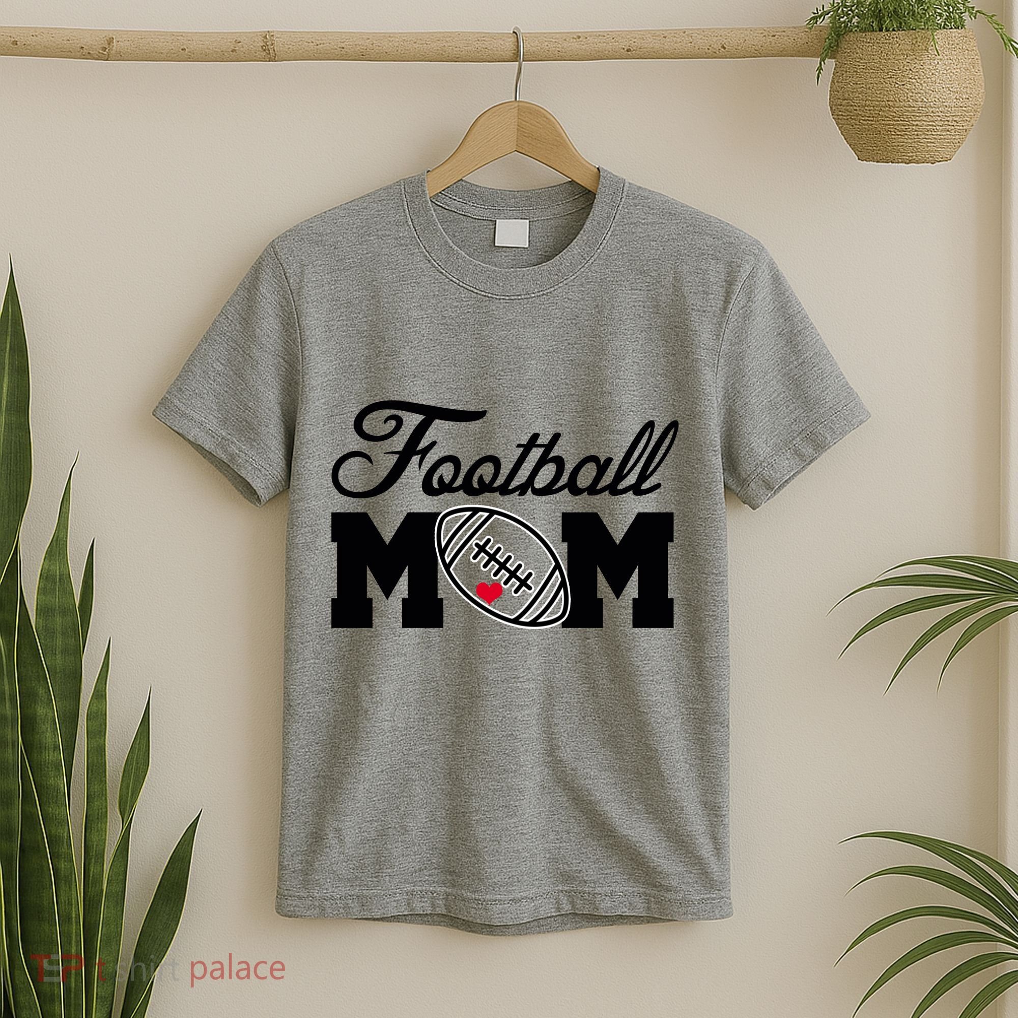 Love Football Mom Cute Gameday T-Shirt