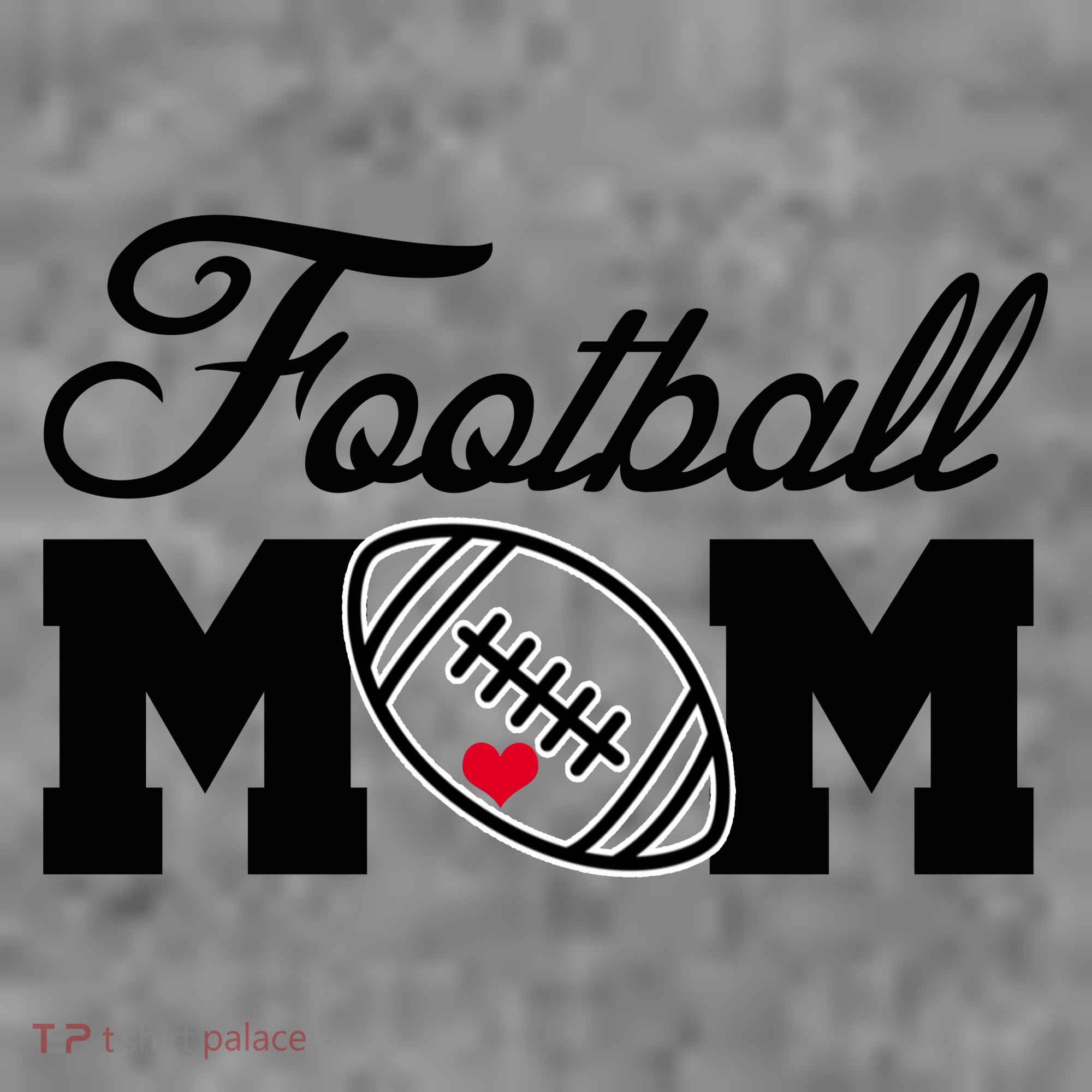 Love Football Mom Cute Gameday T-Shirt