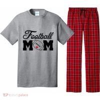 Love Football Mom Cute Gameday Pajama Set thumb 0