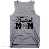 Love Football Mom Cute Gameday Tank Top thumb 0