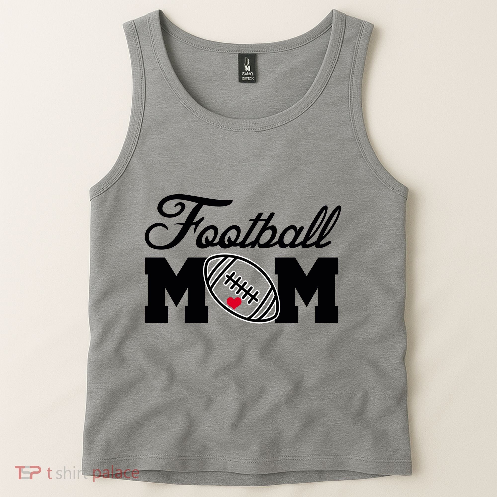 Love Football Mom Cute Gameday Tank Top