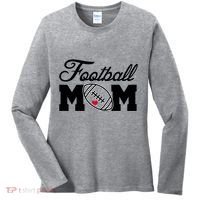 Love Football Mom Cute Gameday Women's Long Sleeve Shirt thumb 0