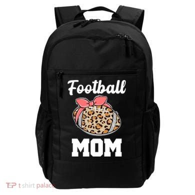 Leopard Football Mom Cute Gift Backpack