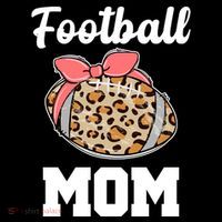 Leopard Football Mom Cute Gift Bucket Hat thumb 4