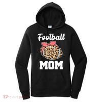 Leopard Football Mom Cute Gift Women's Hoodie thumb 0