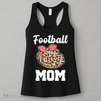 Leopard Football Mom Cute Gift Women's Tank Top thumb 3