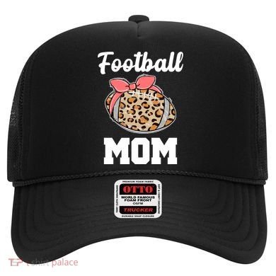 Leopard Football Mom Cute Gift Hat