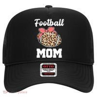 Leopard Football Mom Cute Gift Hat thumb 0