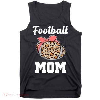 Leopard Football Mom Cute Gift Tank Top