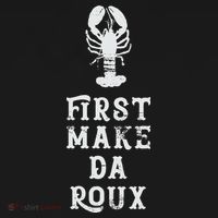 Louisiana First Make Da Roux Cajun Creole Cooking Backpack thumb 2