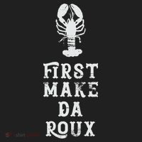 Louisiana First Make Da Roux Cajun Creole Cooking Golf Towel thumb 3