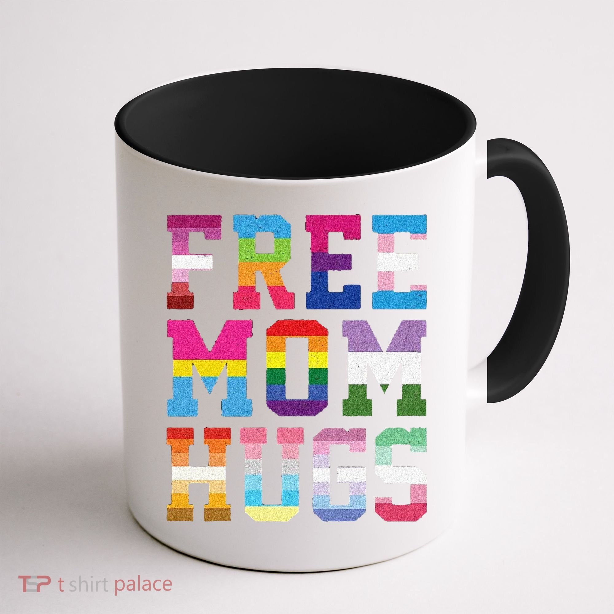 Lgbtq+ Free Mom Hugs Coffee Mug