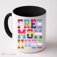 Lgbtq+ Free Mom Hugs Coffee Mug thumb 0