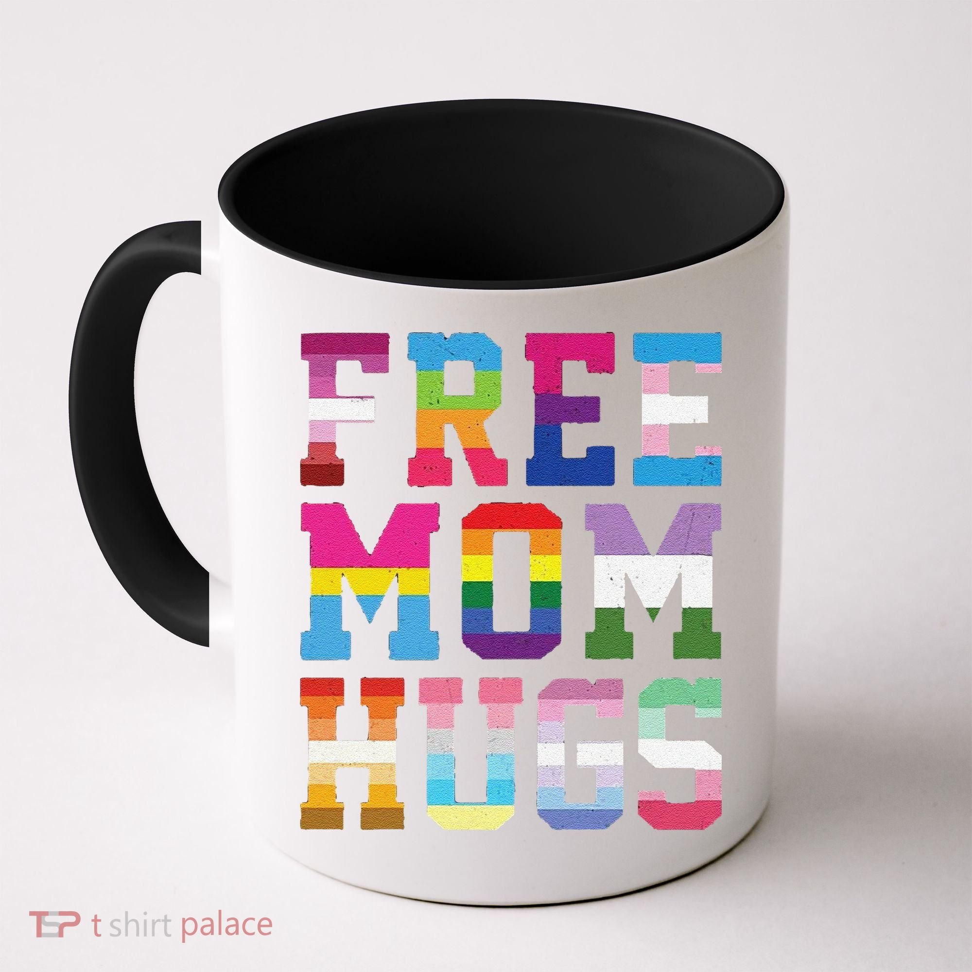 Lgbtq+ Free Mom Hugs Coffee Mug