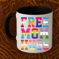 Lgbtq+ Free Mom Hugs Coffee Mug thumb 2