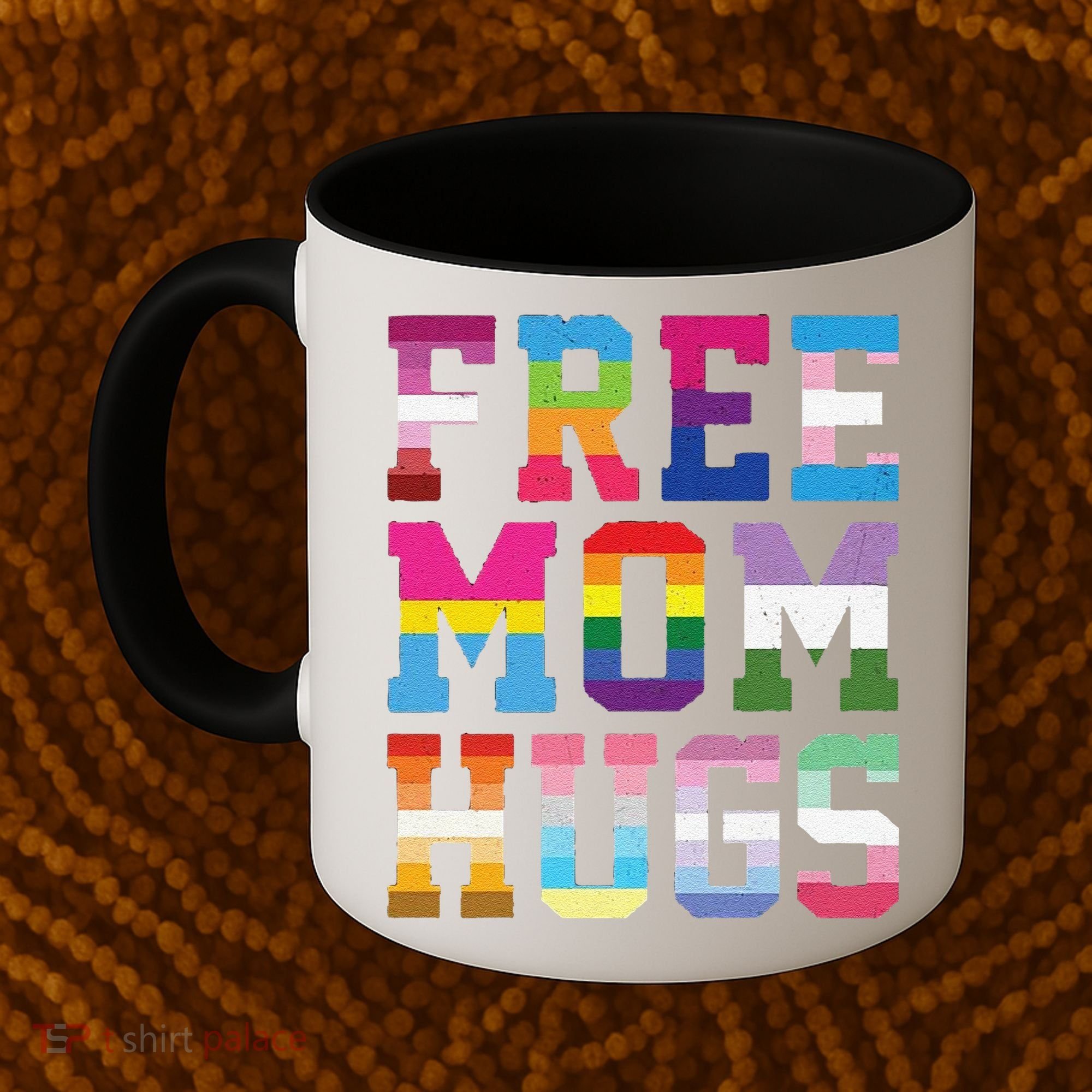 Lgbtq+ Free Mom Hugs Coffee Mug