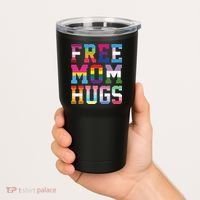 Lgbtq+ Free Mom Hugs Tumbler thumb 2