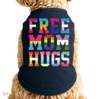 Lgbtq+ Free Mom Hugs Doggie Tank thumb 0