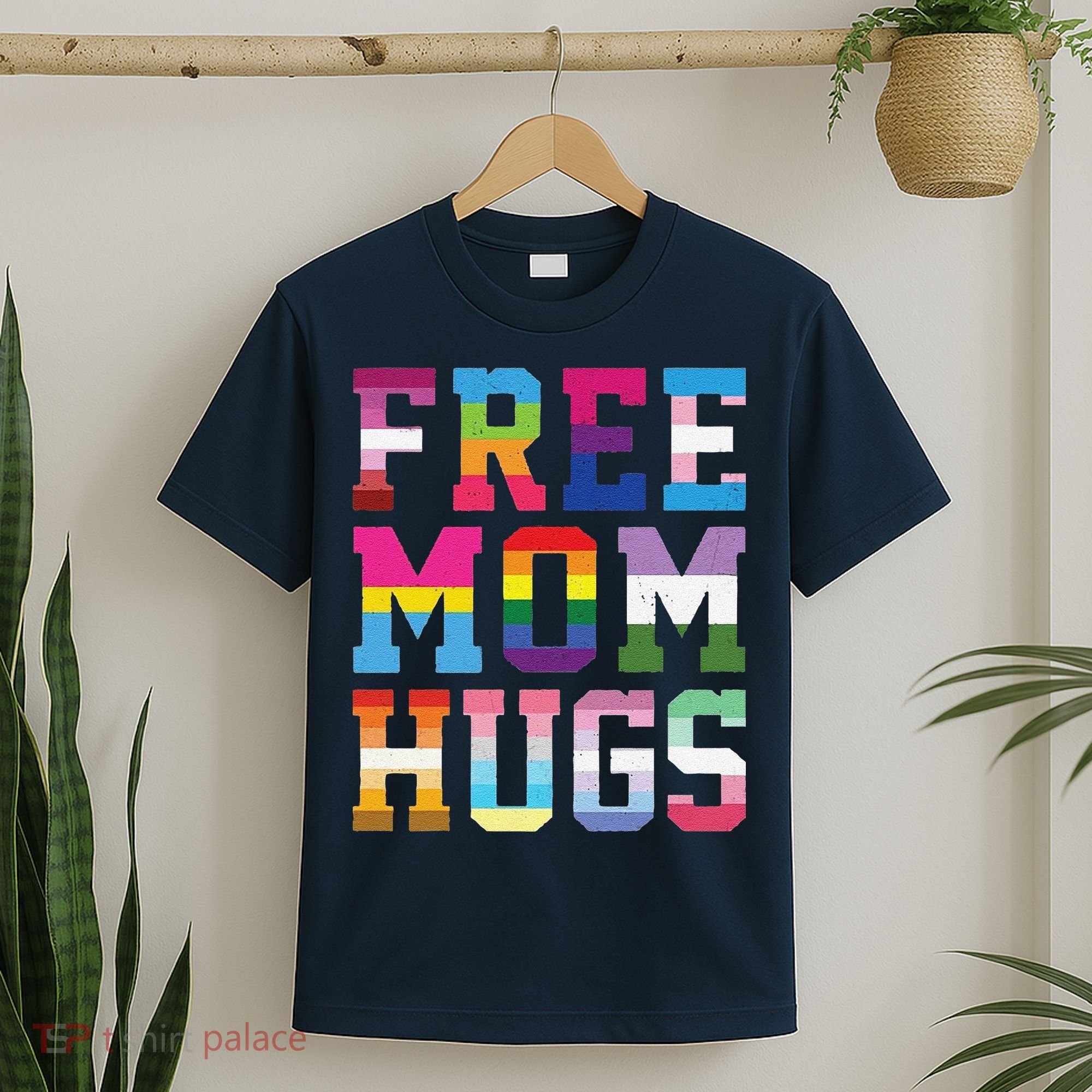 Lgbtq+ Free Mom Hugs T-Shirt