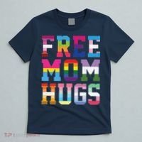 Lgbtq+ Free Mom Hugs T-Shirt thumb 5