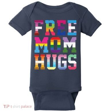 Lgbtq+ Free Mom Hugs Baby Bodysuit