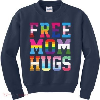 Lgbtq+ Free Mom Hugs Kids Sweatshirt