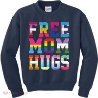 Lgbtq+ Free Mom Hugs Kids Sweatshirt thumb 0