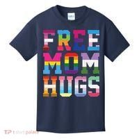 Lgbtq+ Free Mom Hugs Kids T-Shirt thumb 0