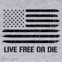 Live Free Or Die 2nd Amendment American Flag Women's Sweatshirt thumb 2