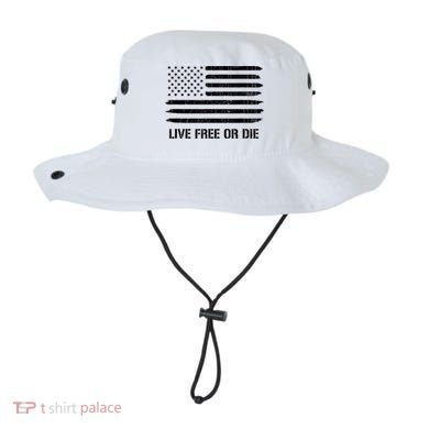 Live Free Or Die 2nd Amendment American Flag Bucket Hat