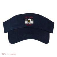 Live Free Or Die Bald Eagle American Flag Visor thumb 0