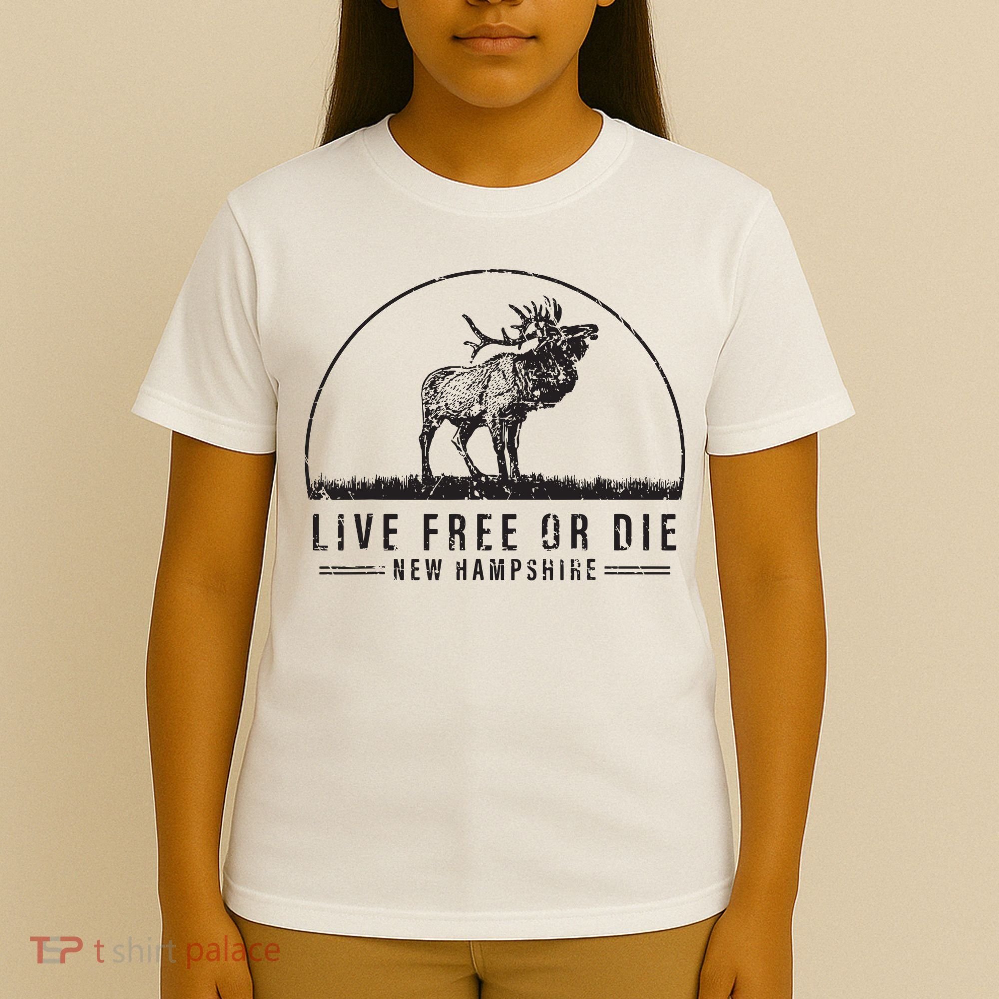 Live Free Or Die New Hampshire Nature Vintage T-Shirt