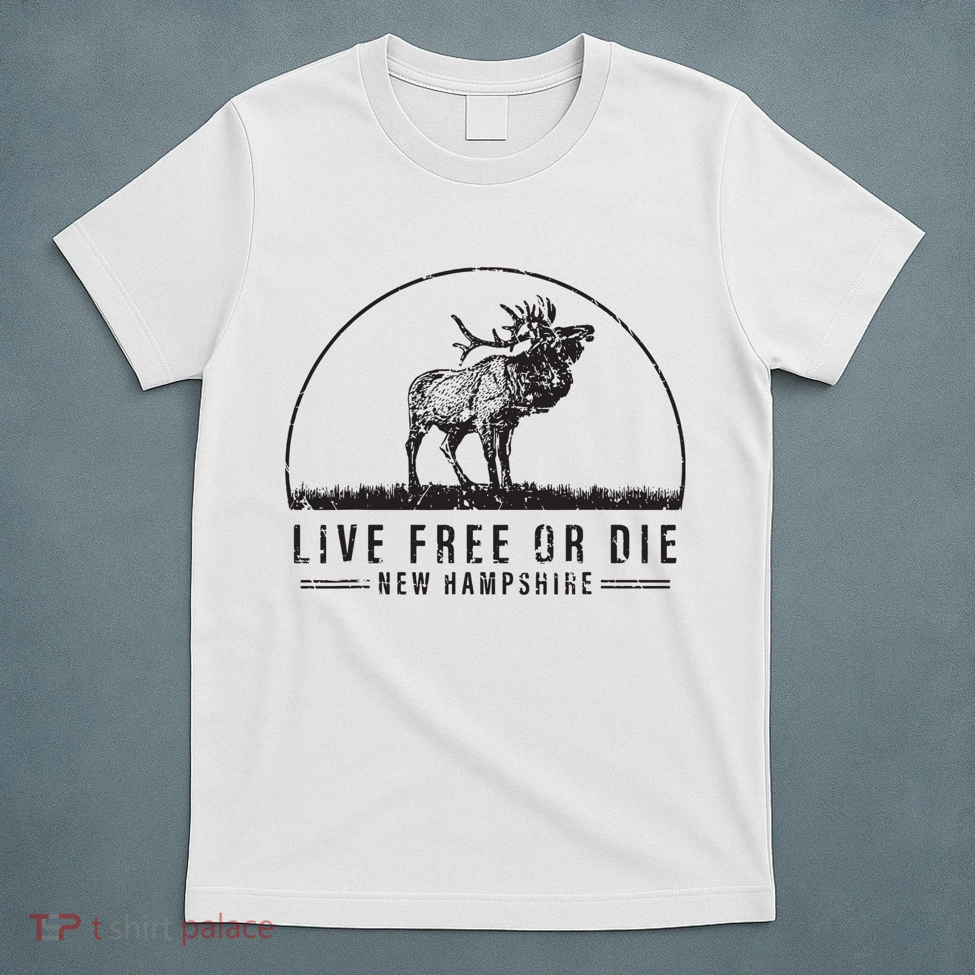 Live Free Or Die New Hampshire Nature Vintage T-Shirt