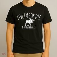Live Free Or Die New Hampshire T-Shirt thumb 3