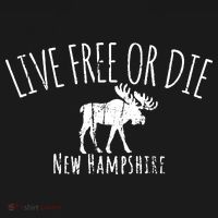 Live Free Or Die New Hampshire Women's Hoodie thumb 2