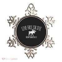 Live Free Or Die New Hampshire Ornament thumb 0