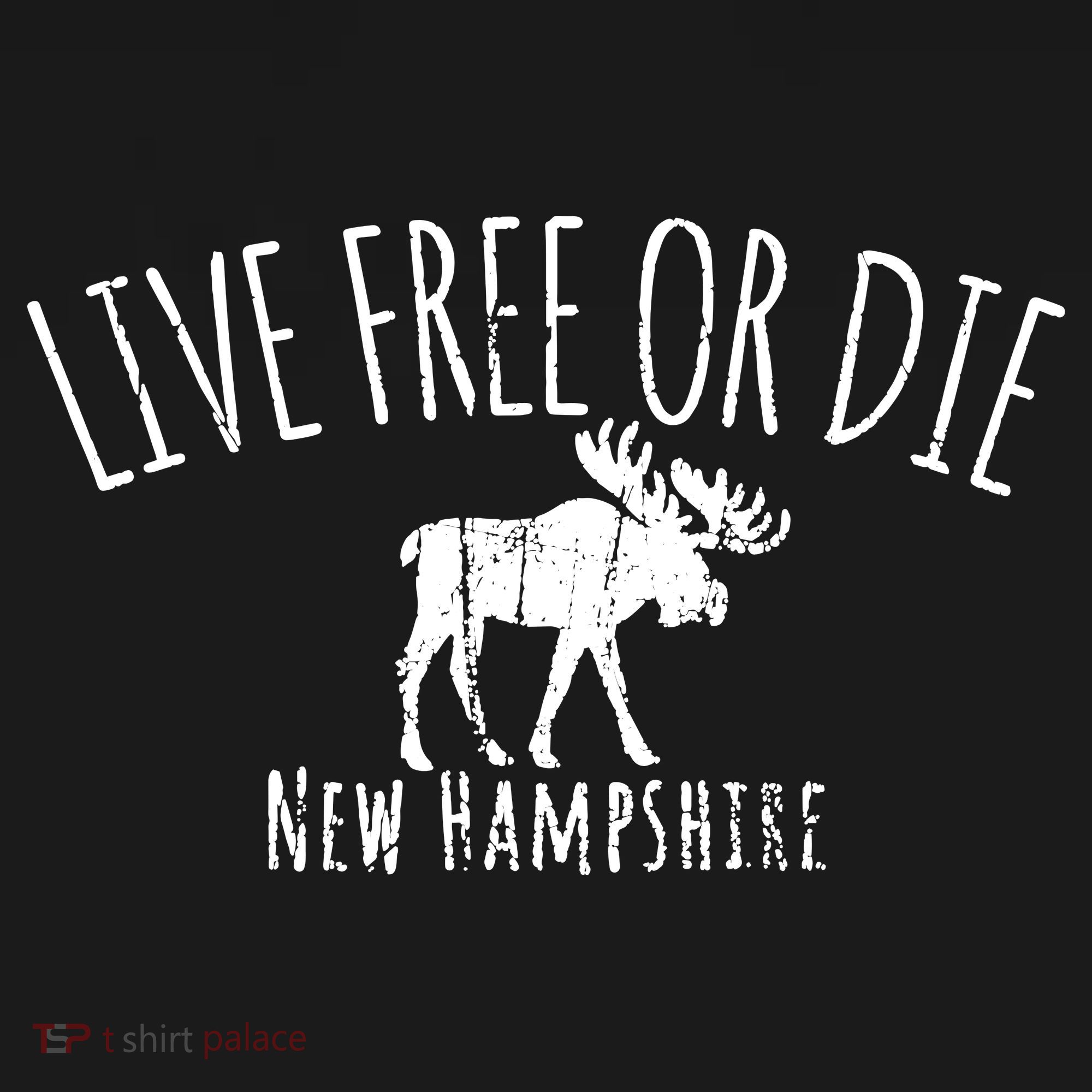 Live Free Or Die New Hampshire Ornament