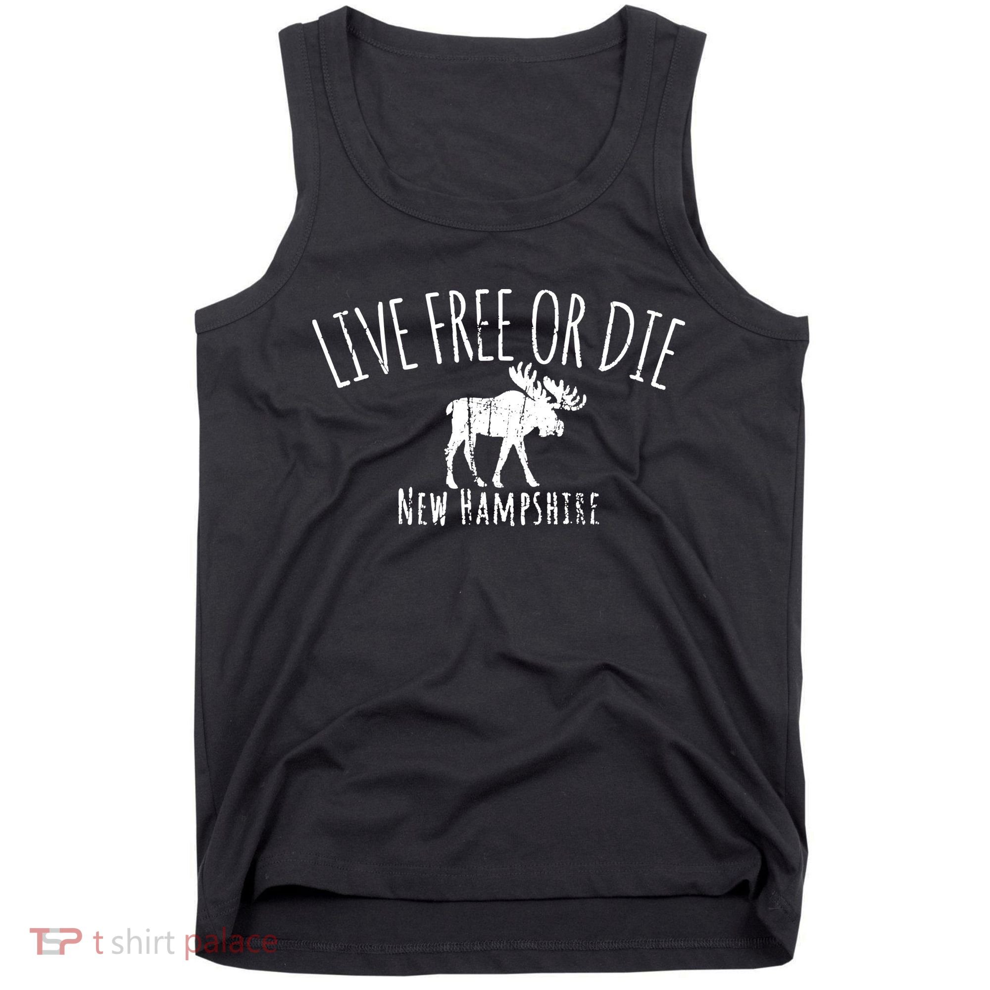 Live Free Or Die New Hampshire Tank Top