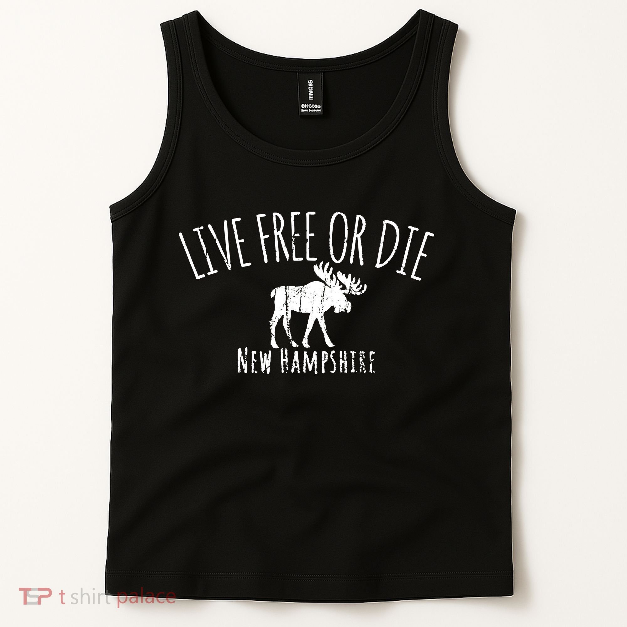 Live Free Or Die New Hampshire Tank Top