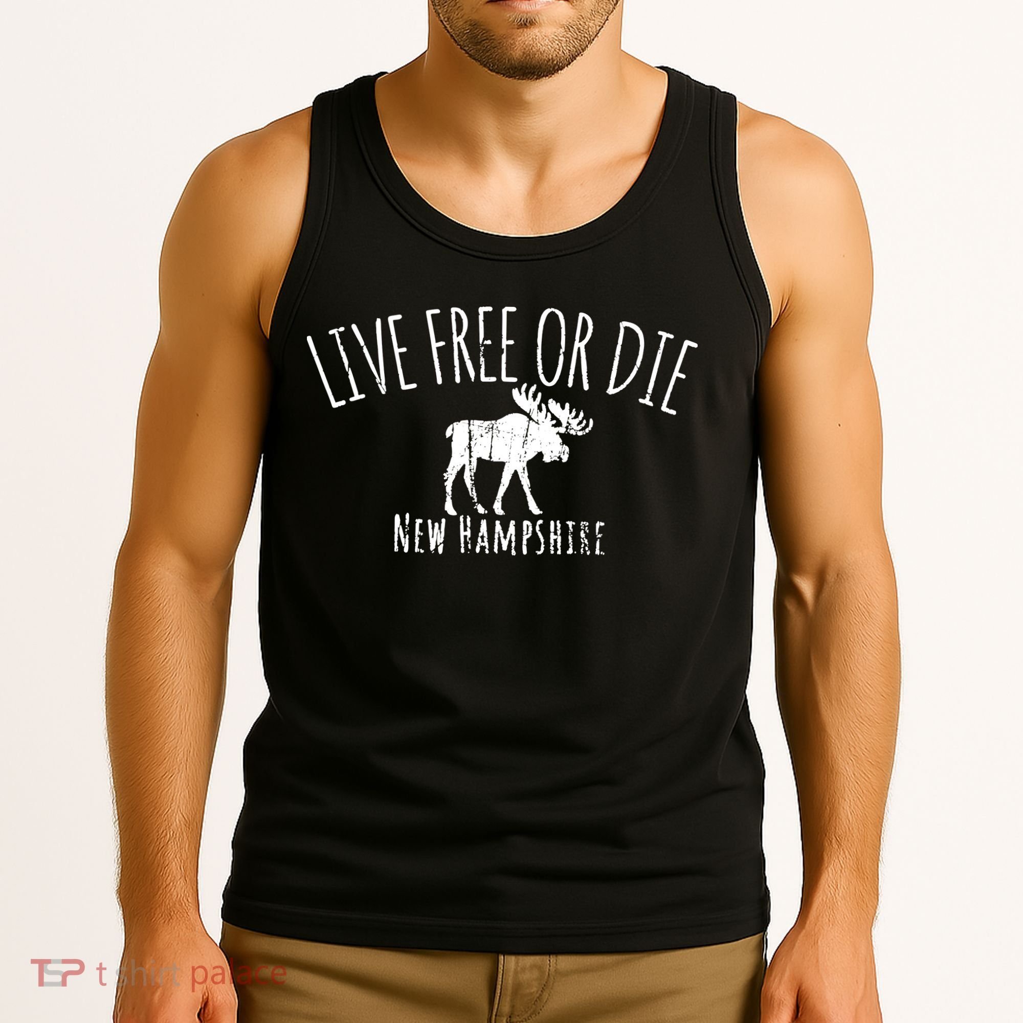 Live Free Or Die New Hampshire Tank Top