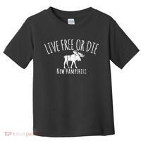 Live Free Or Die New Hampshire Toddler T-Shirt thumb 0