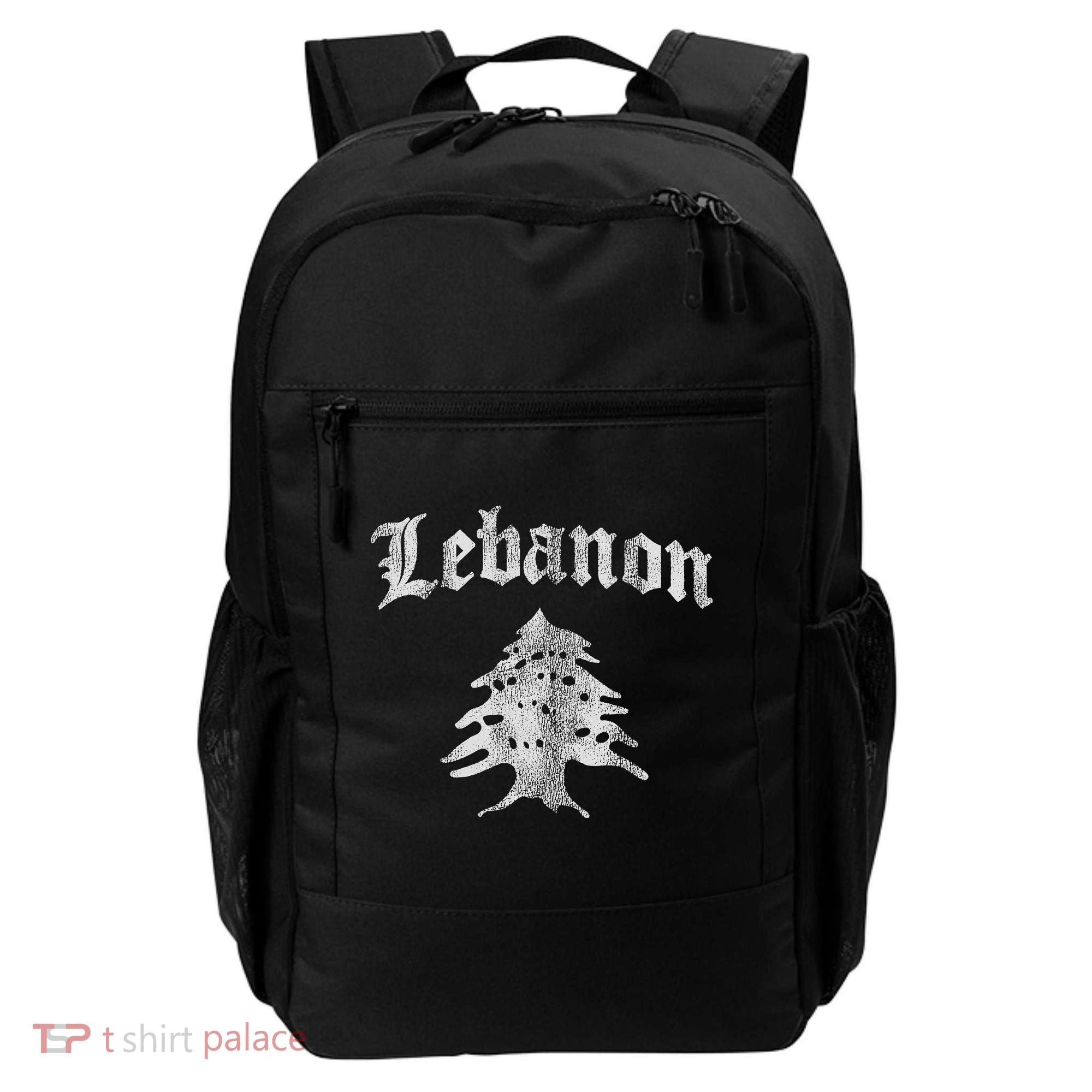 Lebanese Flag Of Lebanon Souvenir Backpack