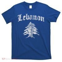 Lebanese Flag Of Lebanon Souvenir T-Shirt thumb 0