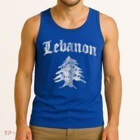 Lebanese Flag Of Lebanon Souvenir Tank Top thumb 3