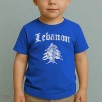 Lebanese Flag Of Lebanon Souvenir Toddler T-Shirt thumb 2