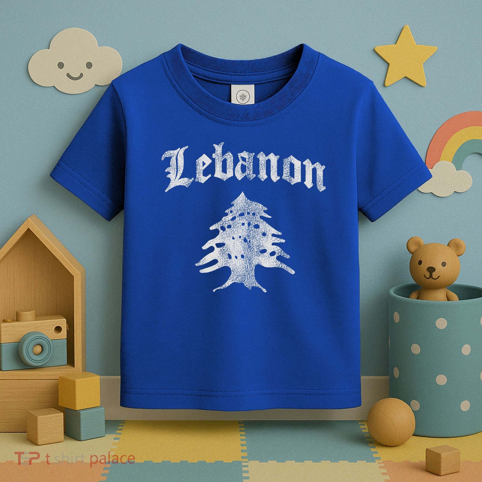 Lebanese Flag Of Lebanon Souvenir Toddler T-Shirt